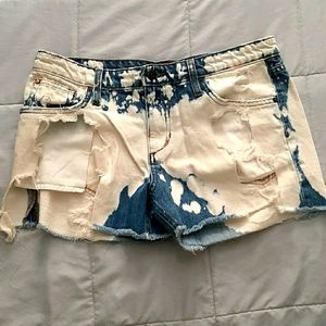 NWOT Joe's Jeans destroyed denim shorts